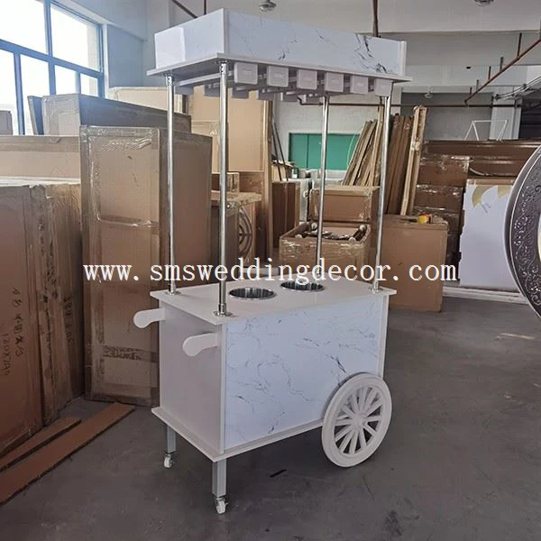 champagne bar cart