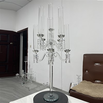 Crystal Kandelaber Bröllop Centerpieces